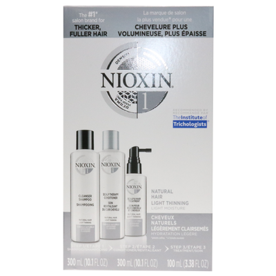 Nioxin System 1 Hair System Kit Normal To Thin-Looking For Fine Hair