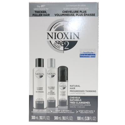Nioxin System 2 Hair System Kit Noticeably Thinning For Fine Hair