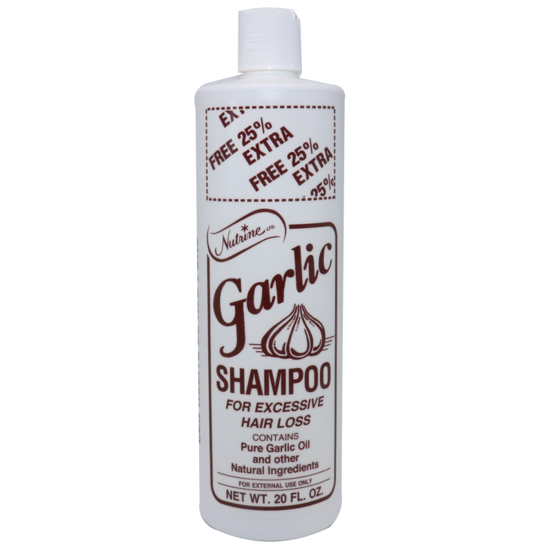 Nutrine Garlic Shampoo Scented Bonus Size 20oz