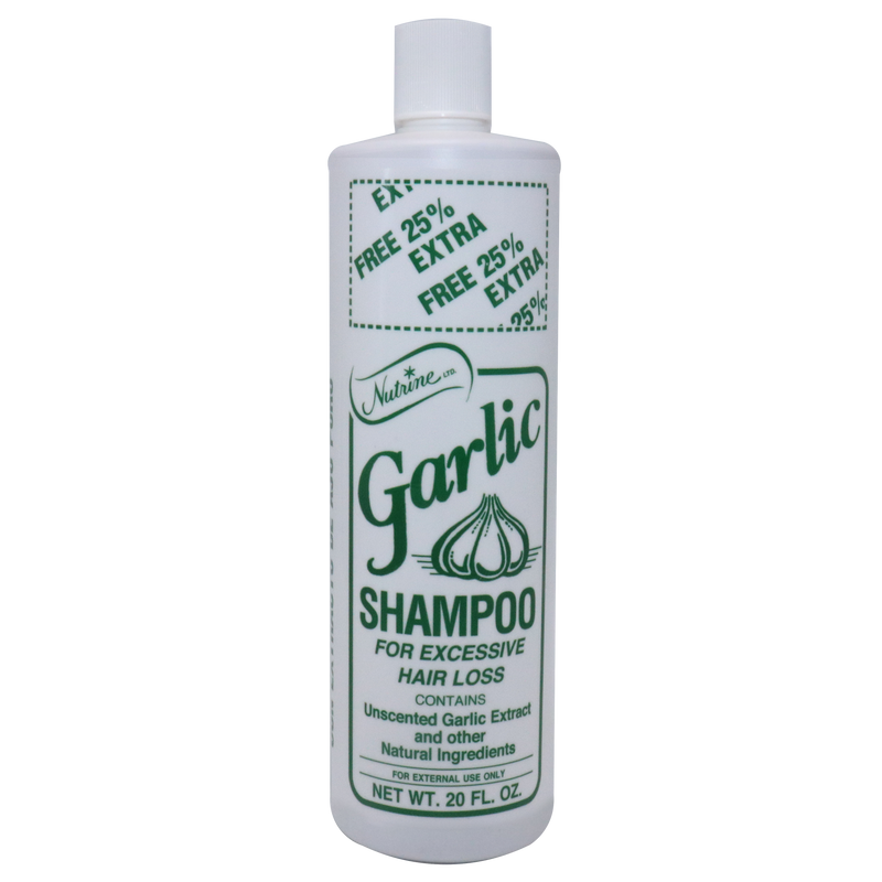 Nutrine Garlic Shampoo Unscented 16oz