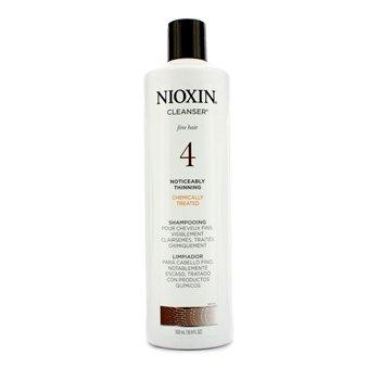 Nioxin System 4 Cleanser Fine Hair Noticeable Thinning Chemically Treated 16.9oz