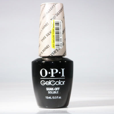 OPI Gelcolor 0.5oz - This Silver's Mine