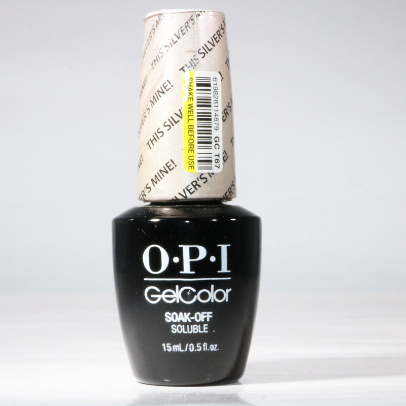 OPI Gelcolor 0.5oz - This Silver&