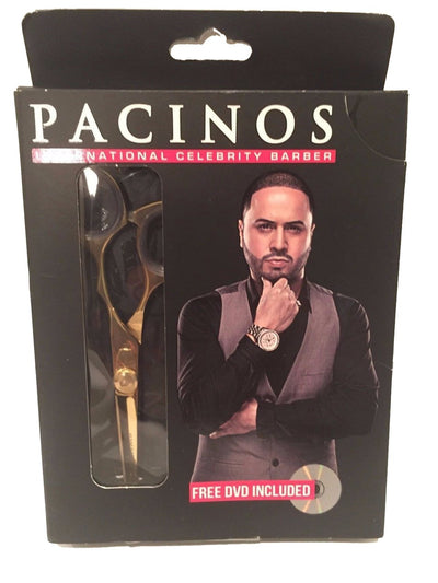 Pacinos Gold Styling  Shears with DVD