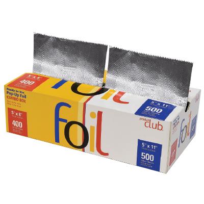 Product Club Combo Pop-Up Foil 5" X 11"(500ct) & 5" X 8"(400ct)