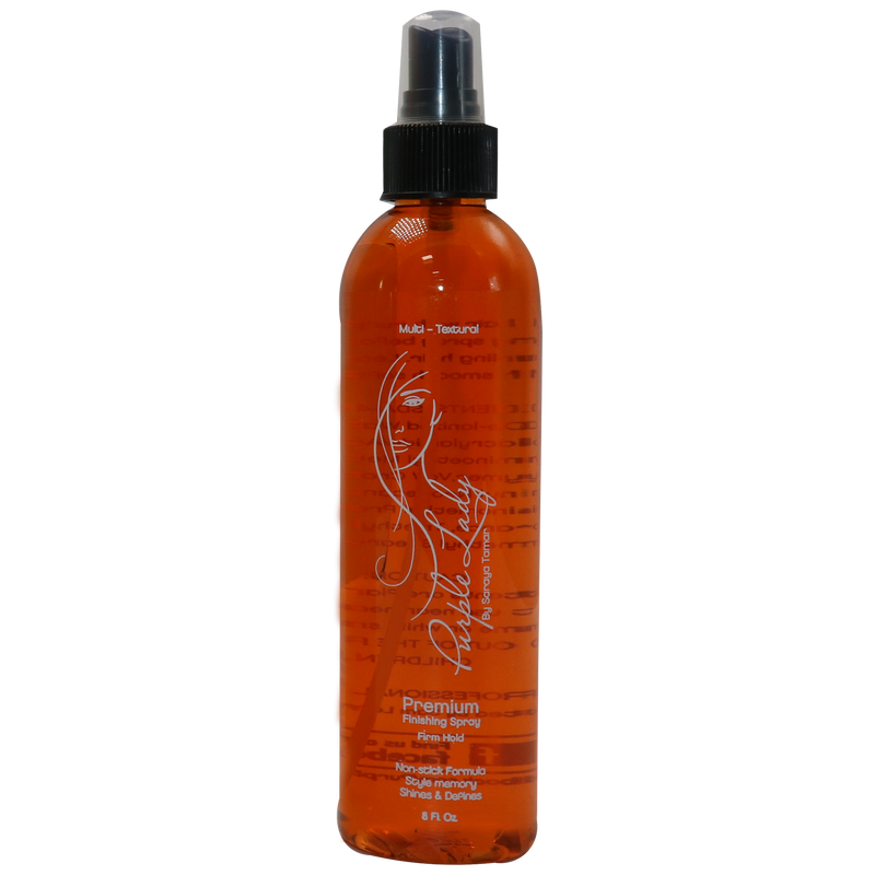 Purple Lady Premium Finshing Spray Firm Hold 8oz