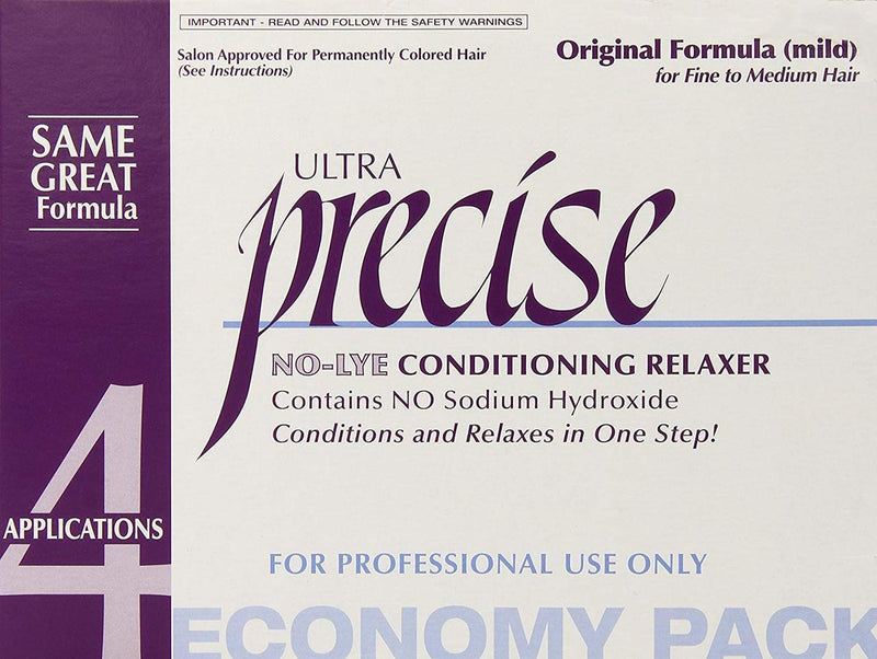 Precise No Lye Conditioning Relaxer 4 App Original