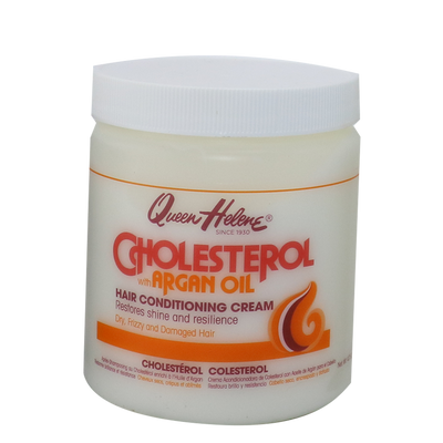 Queen Helene Cholesterol Hair Cond. Cream with Argan Oil 15oz