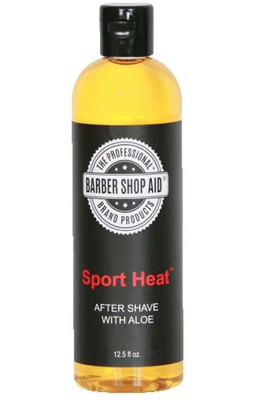 Barber Shop Aid Sport Heat After Shave 13oz