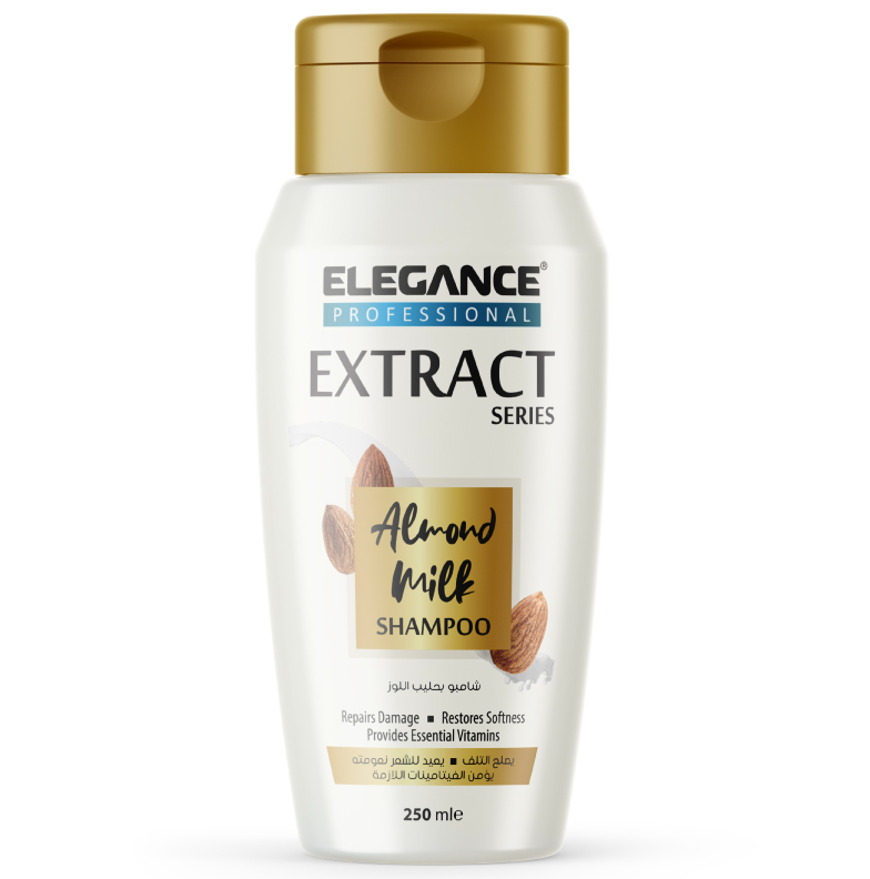 Elegance Extract Series Shampoo 25.4oz/750ml - Almond Milk