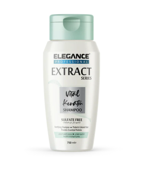 Elegance Extract Series Shampoo 25.4oz/750ml - Vital Keratin Sulfate Free
