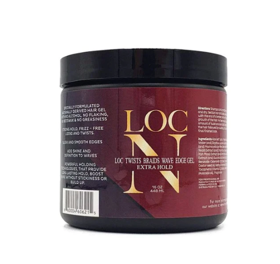 Loc N Loc Twists Braids Weave Edge Gel Extra Hold 16oz