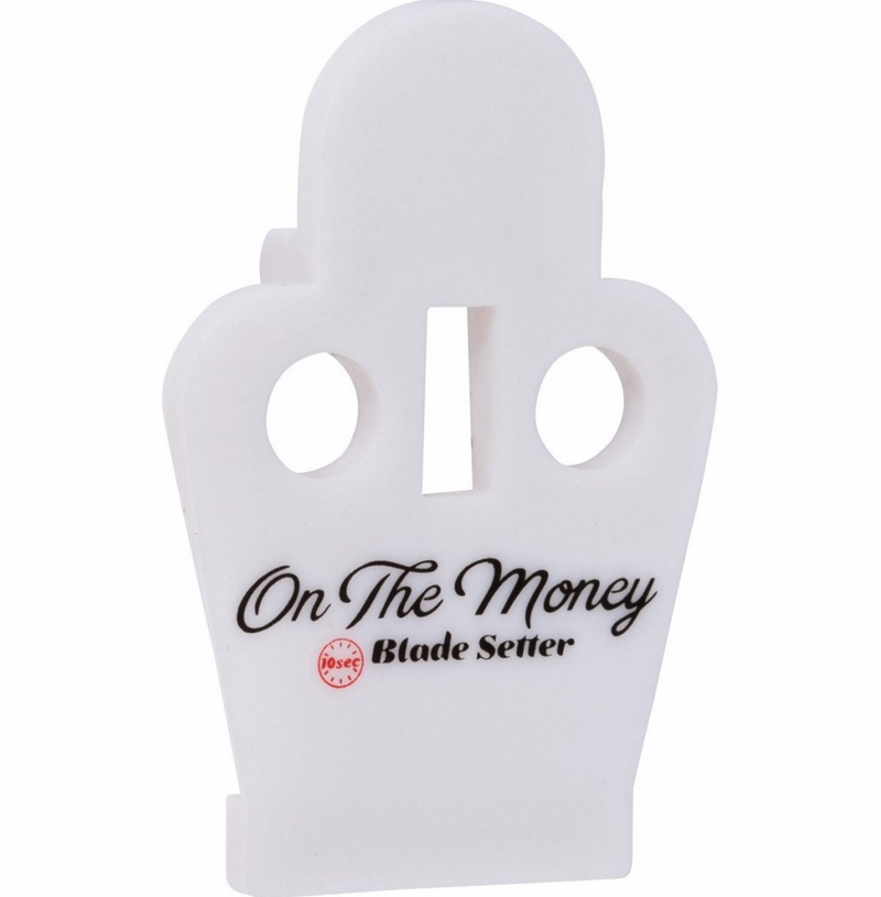 The Rich Barber On The Money Blade Setter White for Andis Slimline Pro