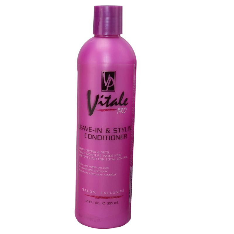 Vitale Pro Leave In & Styling Conditioner 12oz