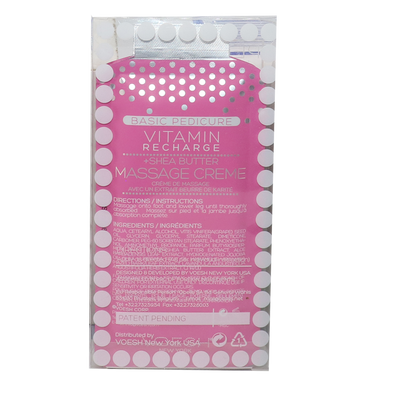 Voesh Pedi In A Box Basic 3-Step Vitamin Recharge