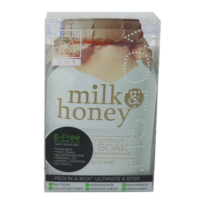 Voesh Pedi In A Box Ultimate 6-Step Milk & Honey
