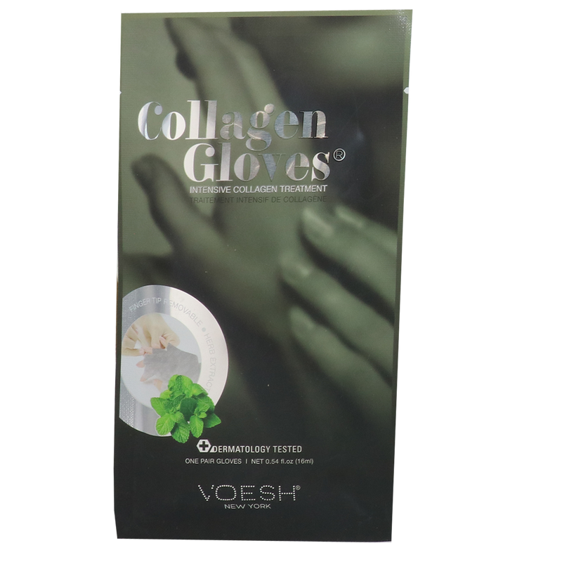 Voesh Collagen Gloves with Peppermint(Vegan)(1 Pair)