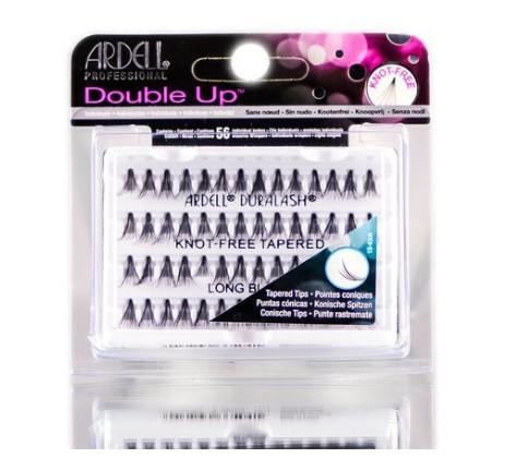 Ardell Double Up Knot Free Tapered Black