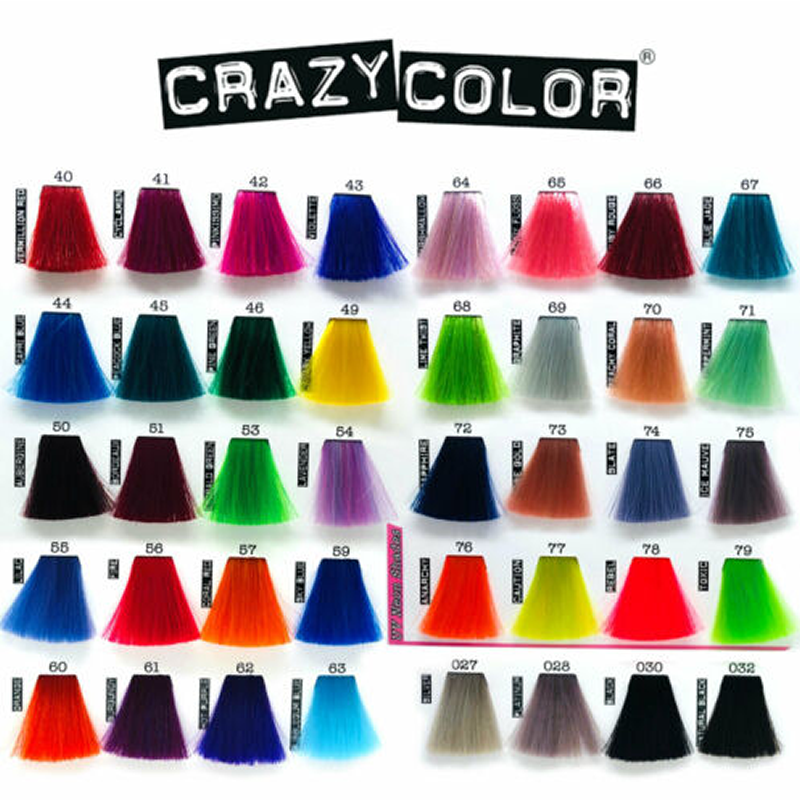 Crazy Color Color Chart
