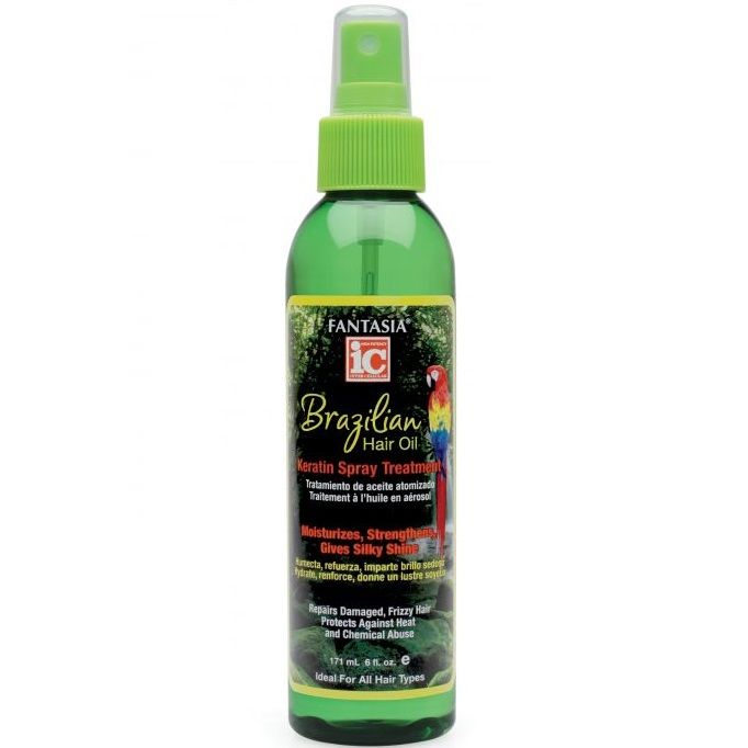 Fantasia Brazilian Hair Oil Keratin Spray Treatment 6oz