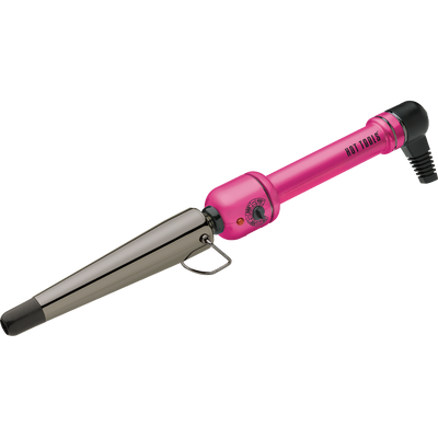 Hot Tools Pink Titanium 1 1/4" Tapered Curling Iron