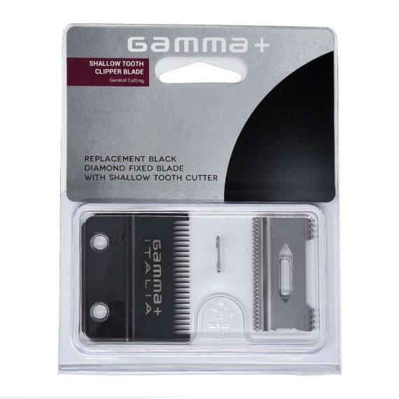 Gamma+ Double Diamond Clipper Blade w/ DLC Fade Blade & DLC Shallow Tooth Cutter(Ergo & Alpha) - diy hair company