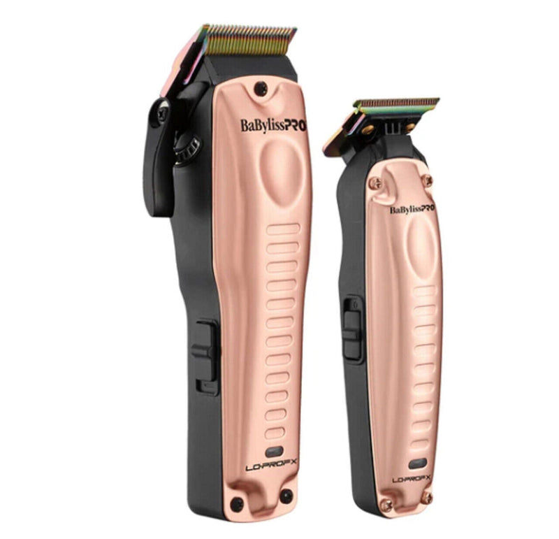 BabylissPro Lo-ProFX Limited Edition Holiday Pk(Clipper/Trimmer) - Rose Gold