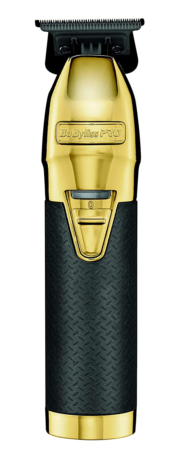 BabylissPro FX787GPB Boost+ Cord/Cordless Exposed Blade Trimmer Gold/Black