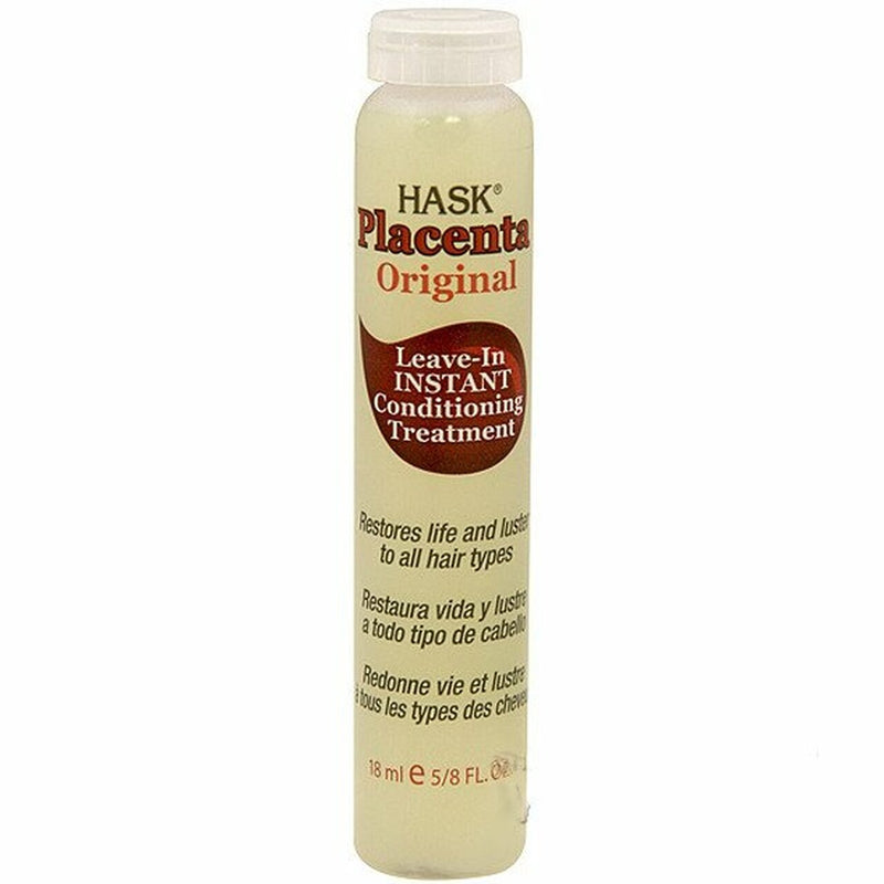 Hask Placenta Leave In Instant Cond. Treatment Vials Super 5/8oz
