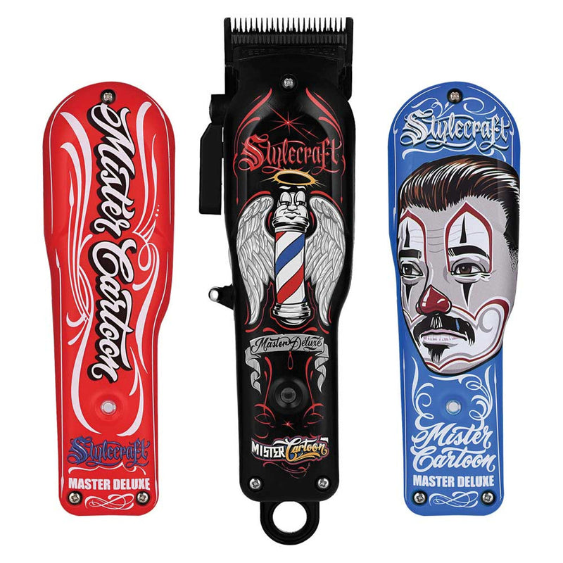 StyleCraft Rebel Turbo Charged Cordless Clipper Mister Cartoon Limited Edition