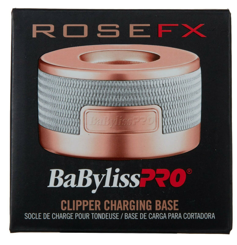 BabylissPro RoseFX Clipper Charging Base - Rose Gold