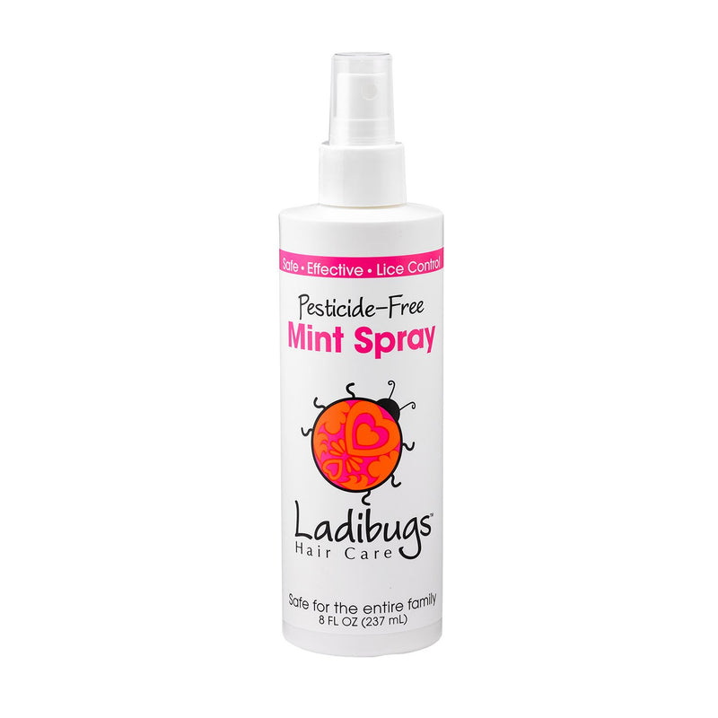 Ladibugs Lice Control Mint Spray 4oz*New*