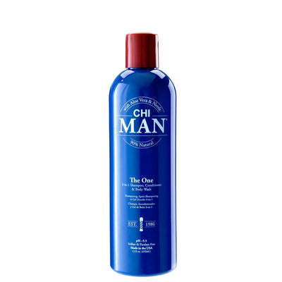 CHI MAN The One 3 in 1 Shampoo, Conditioner & Body Wash - diy hair company