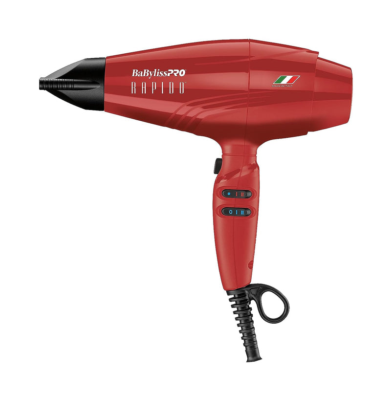 BabylissPro Rapido 2000W Dryer Limited Edition Red