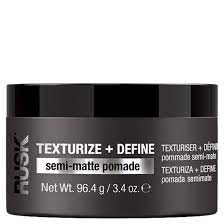 Rusk Semi Matte Pomade Texturize+Define 3.4oz