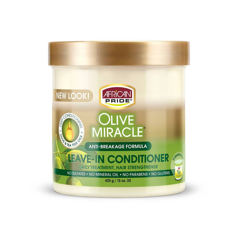 African Pride Olive Miracle Leave In Conditioner 15oz
