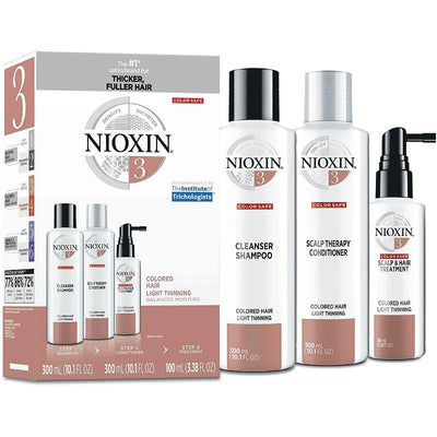 Nioxin System 3 Hair System Kit Colored Hair Light Thinning