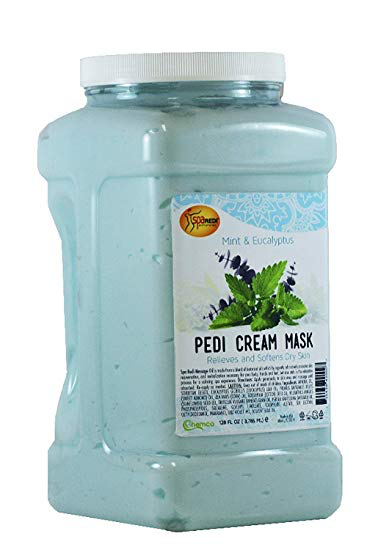 Spa Redi Pedi Mask Cream Mint & Eucalyptus 1gal