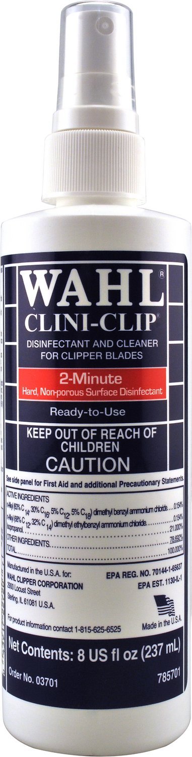 Wahl Clini-Clip Clipper Blade Disinfectant & Cleaner 8oz - diy hair company
