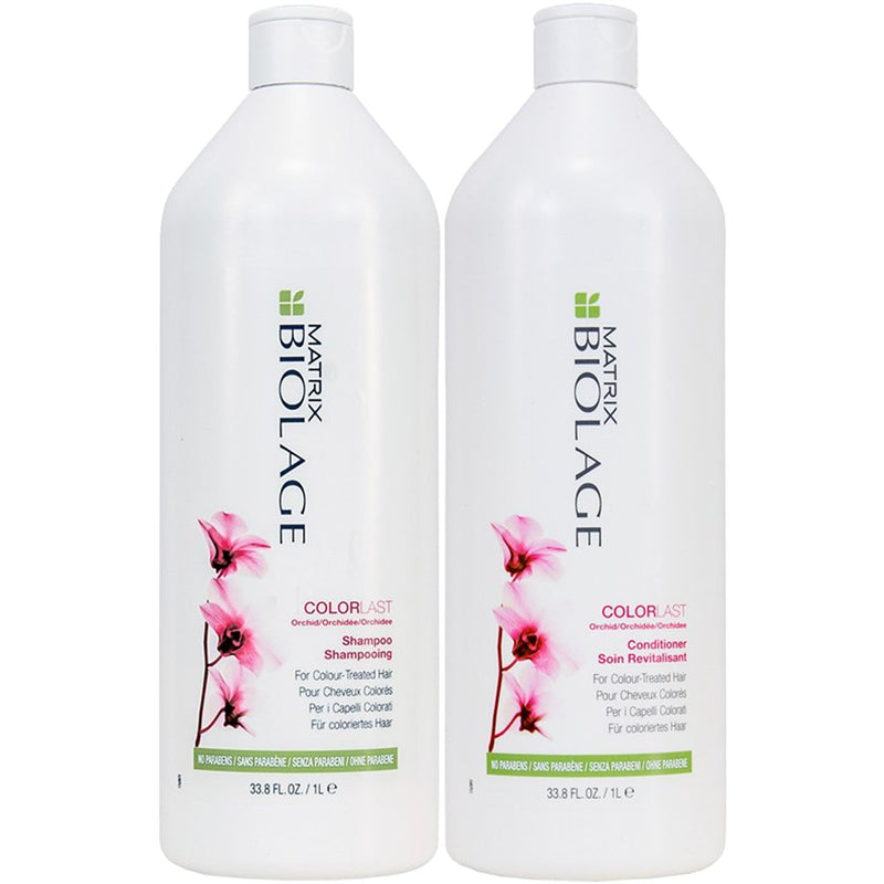 Matrix Biolage ColorLast Liter Duo(33.8oz Shampoo & 33.8oz Conditioner) - diy hair company