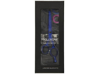 Toolworx Colorz Series Cutting Shears 6" Cobalt Blue - diy hair company