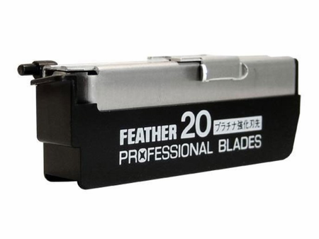 Feather Artist Club Professional Super Blades 20pk. - For Thicker Beards