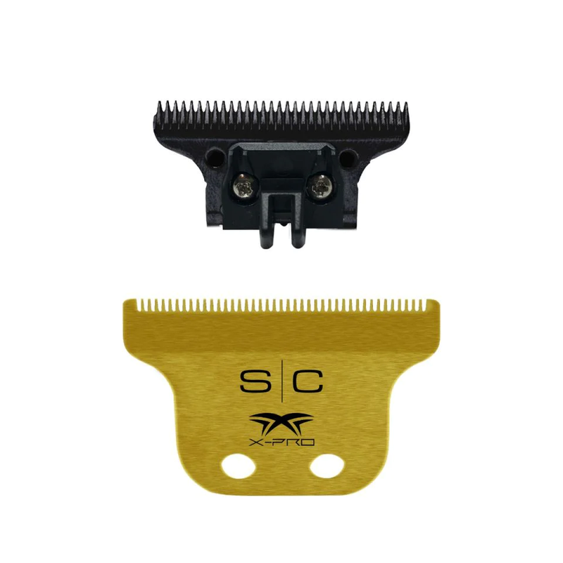 StyleCraft  Gold X-Pro Classic Trimmer Blade Set w/DLC Deep Tooth Cutter