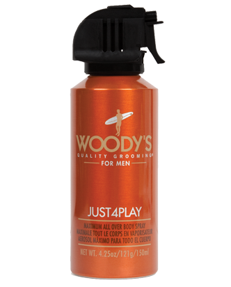 Woody's JUST4PLAY Body Spray 4.25oz