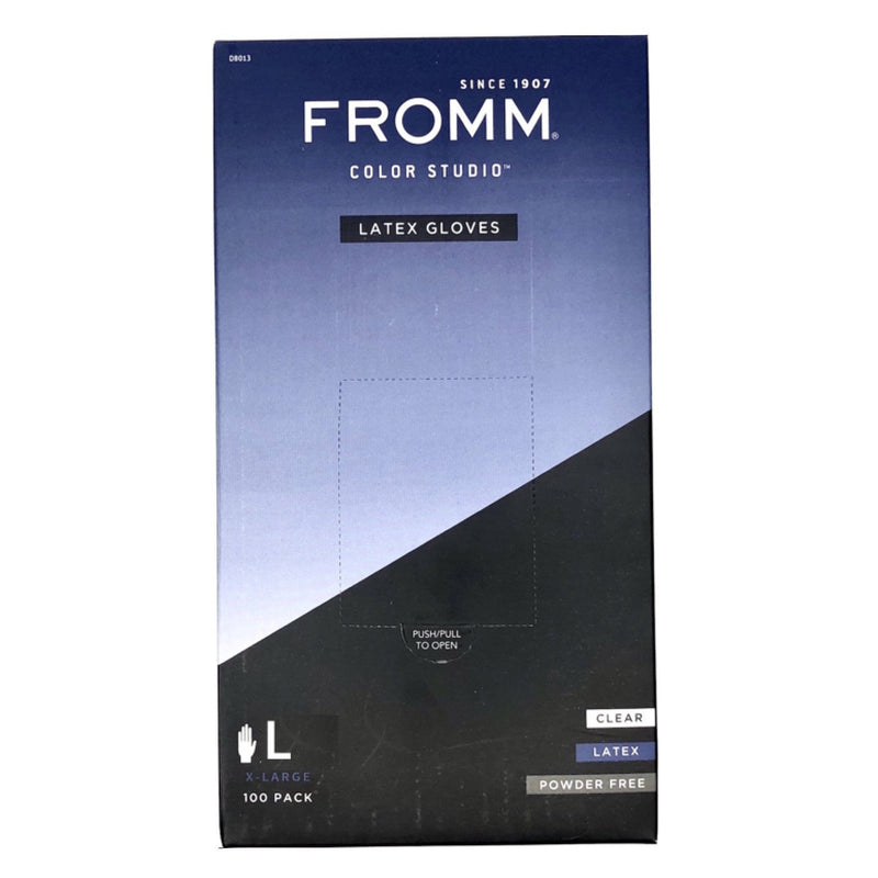 Fromm Latex Gloves Powder Free 100pk Large
