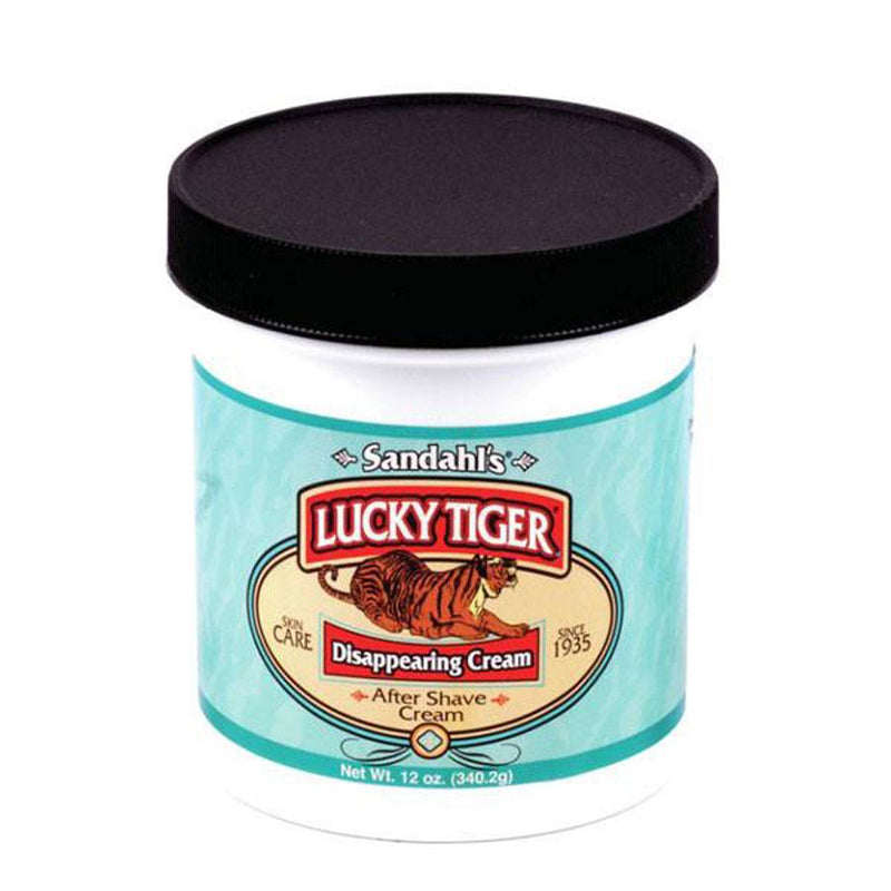 Lucky Tiger Disappearing Cream After Shave Cream 13oz
