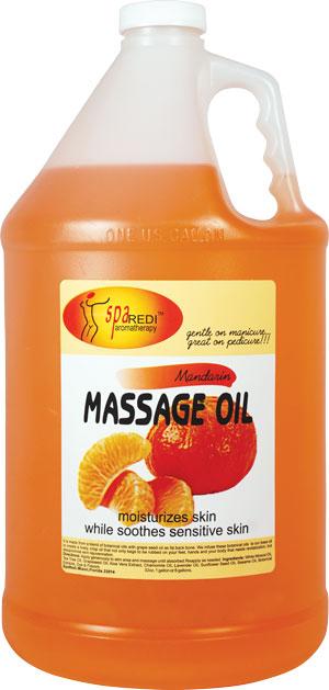 Spa Redi Massage Oil Mandarin 1gal