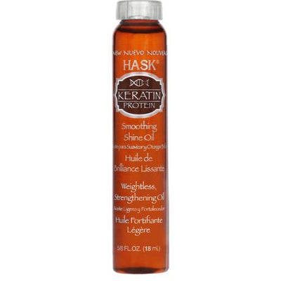 Hask Keratin Oil Smoothing Shine Oil Vials 5/8oz