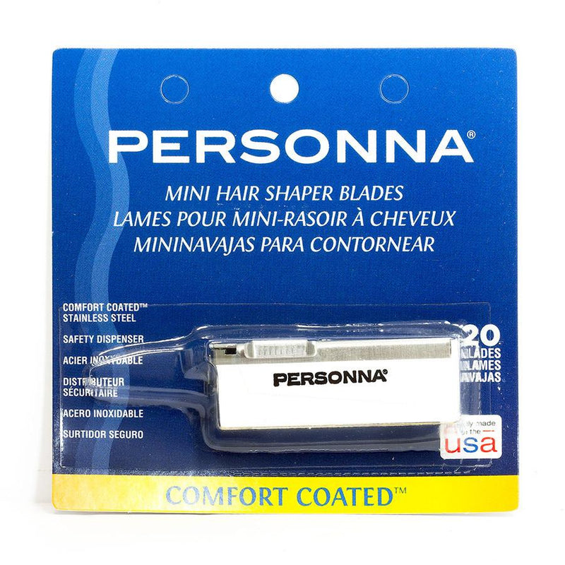 Personna Mini Hair Shaper Blades 20pk