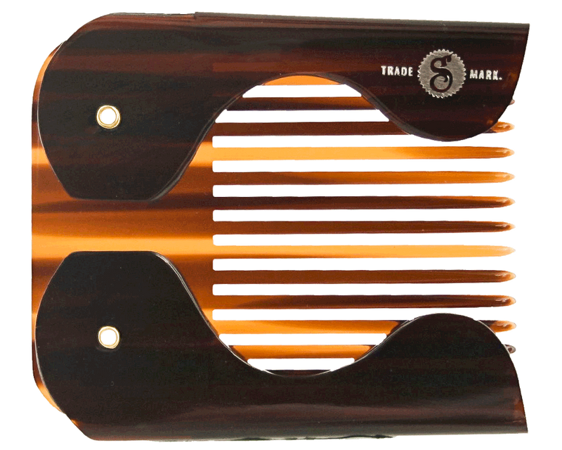 Suavecito Premium Folding Pocket Beard Comb
